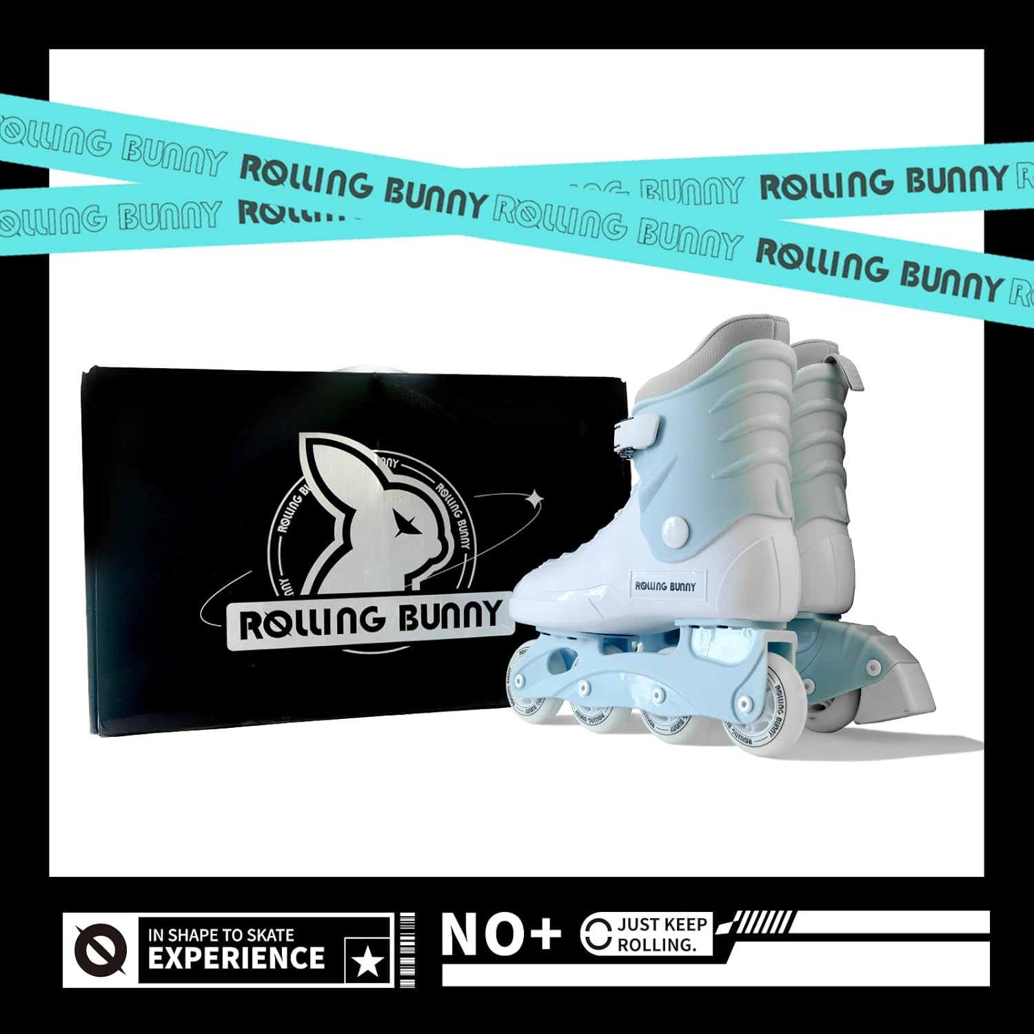 Thumbnail 5 de RollingBunny Inline Skates for Women & Girls: Durable, Supportive Outdoor/Indoor Skates