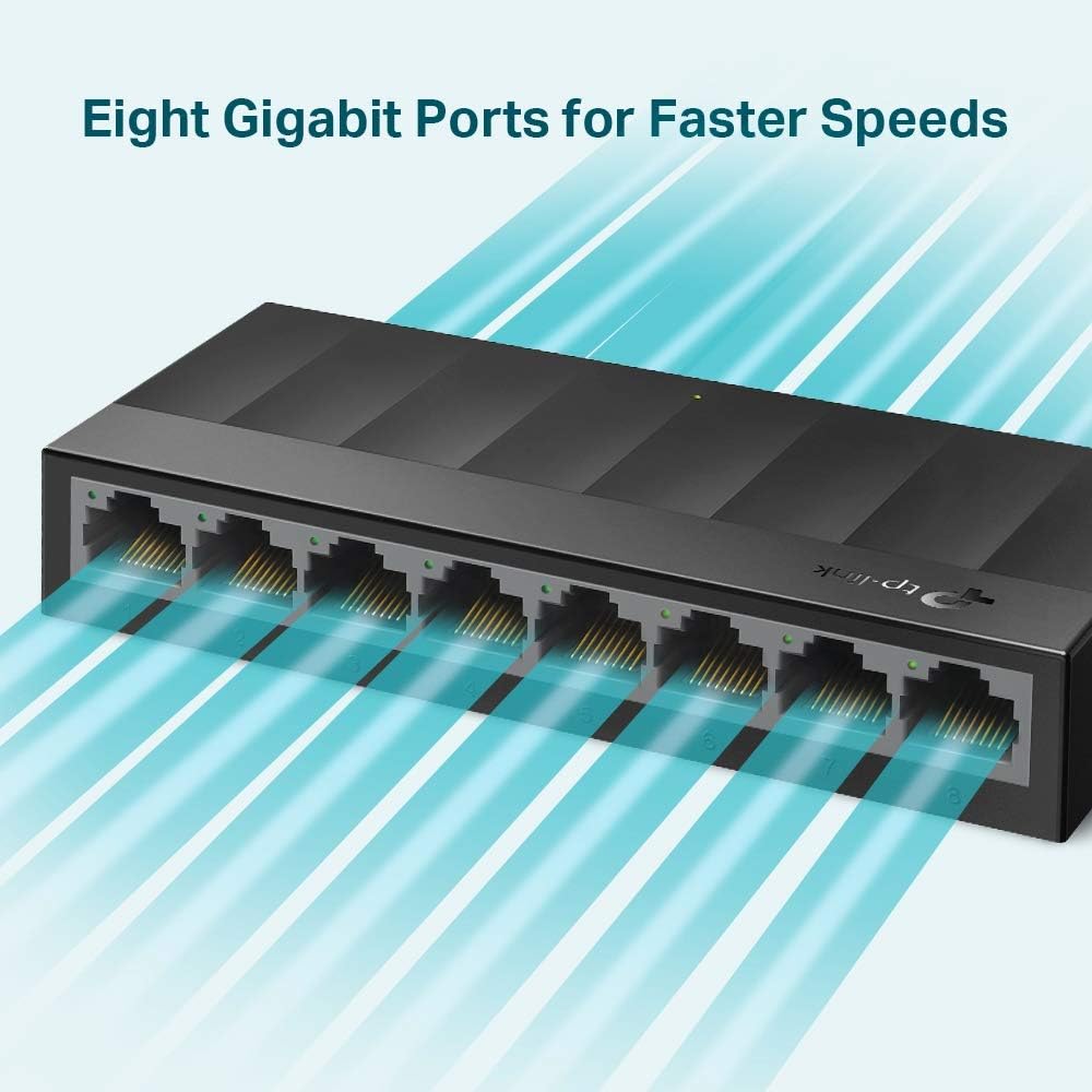 Thumbnail 3 de TP-Link LS1008G Switch Gigabit 8 ports