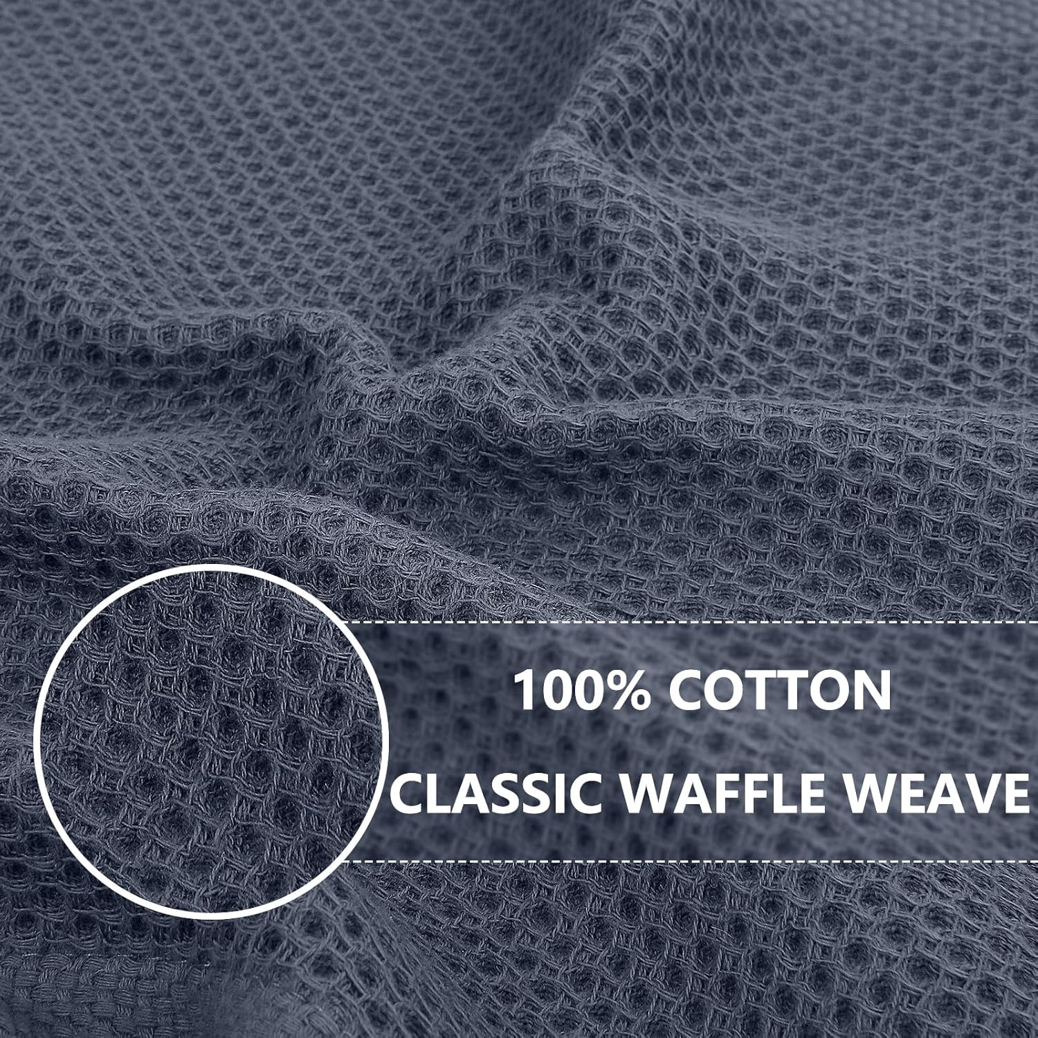 Detalle de Homaxy Kitchen Towels, 100% Cotton