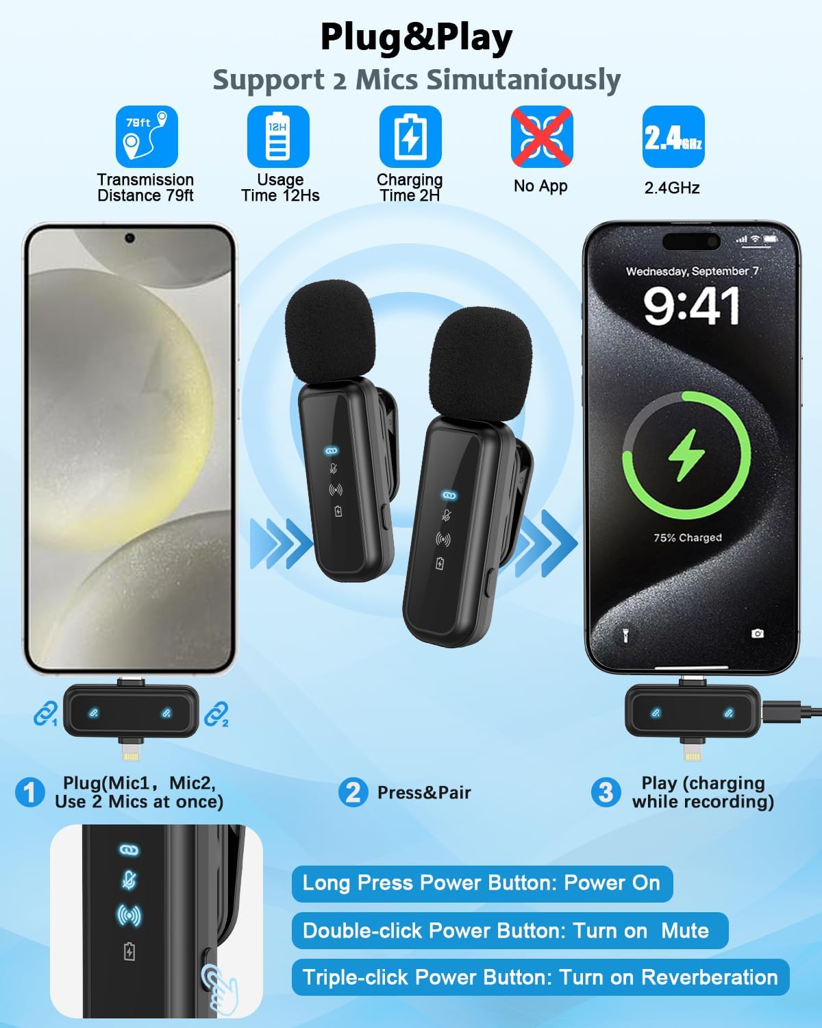 Thumbnail 2 de Vlogging Kit 63” Auto Face Tracking