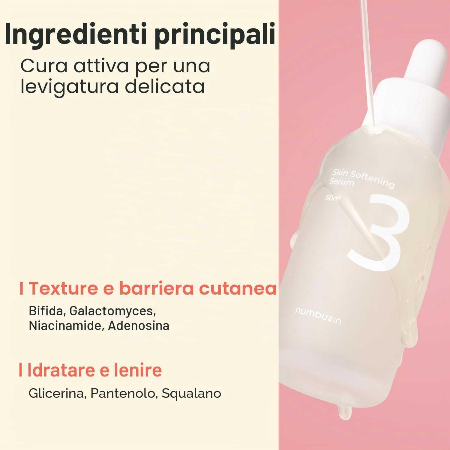 Thumbnail 4 de Numbuzin No.3 Serum – Siero lenitivo per pori e texture, 50 ml