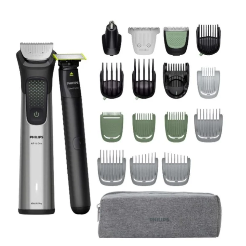 Detalle de Cortapelos Multifunción Philips MG9558/15 Inalámbrico: libertad, precisión y cuidado familiar