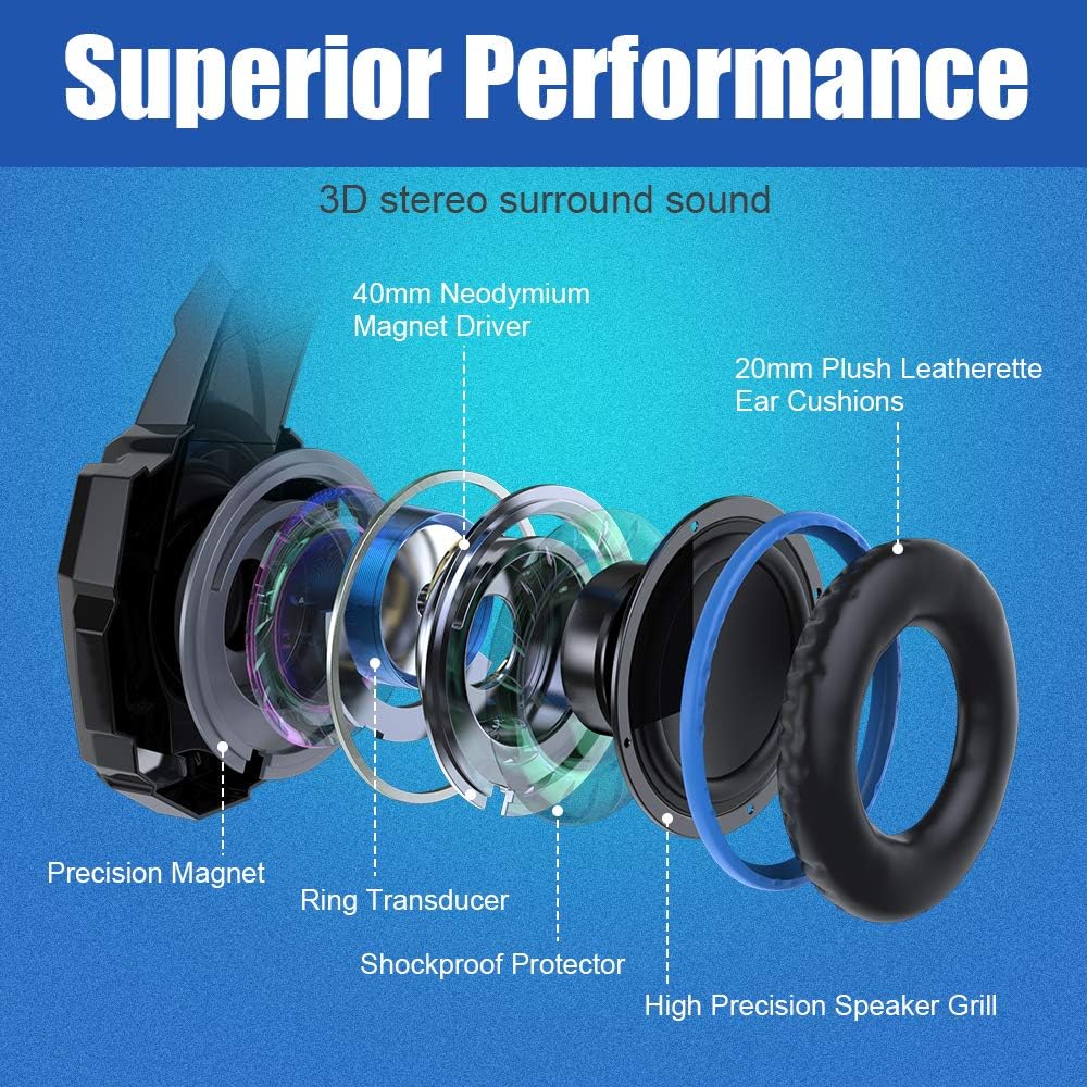 Detalle 2 de BENGOO G9000 7.1 Gaming Headset