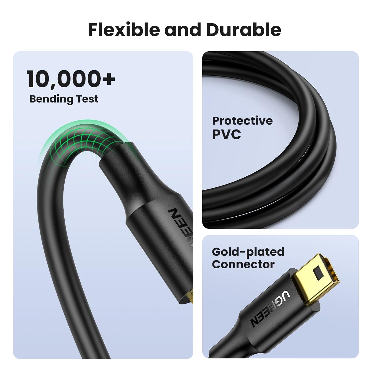 Thumbnail 4 de UGREEN USB A to Mini B Cable