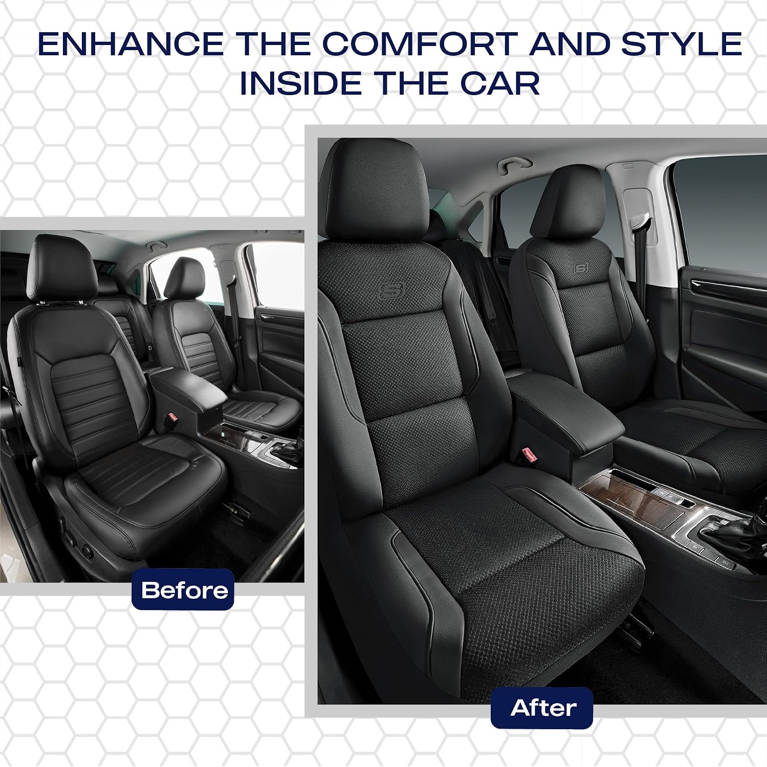 Thumbnail 4 de Skechers Memory Foam Seat Covers — Front, Airbag Safe