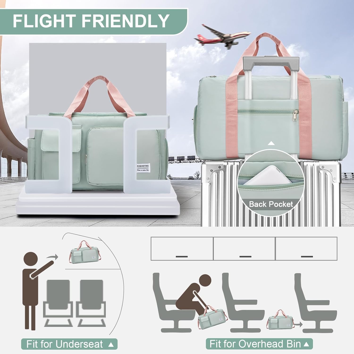 Thumbnail 3 de Small Gym Bag for Women
