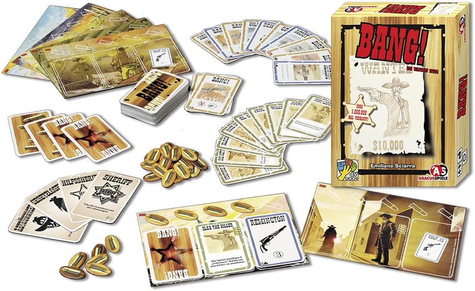 Thumbnail 2 de ABACUSSPIELE 69162 Bang!, Gioco in Scatola – Lingua Tedesca