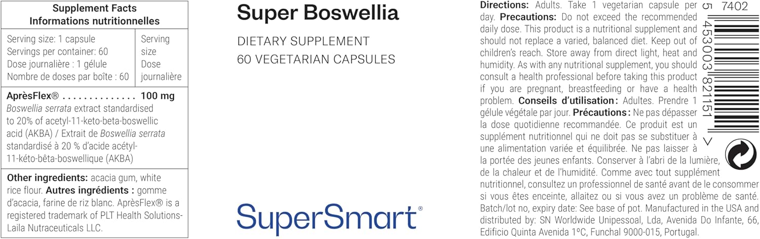 Thumbnail 1 de Super Boswellia, extrait de Boswellia Serrata 20% AKBA ⚙