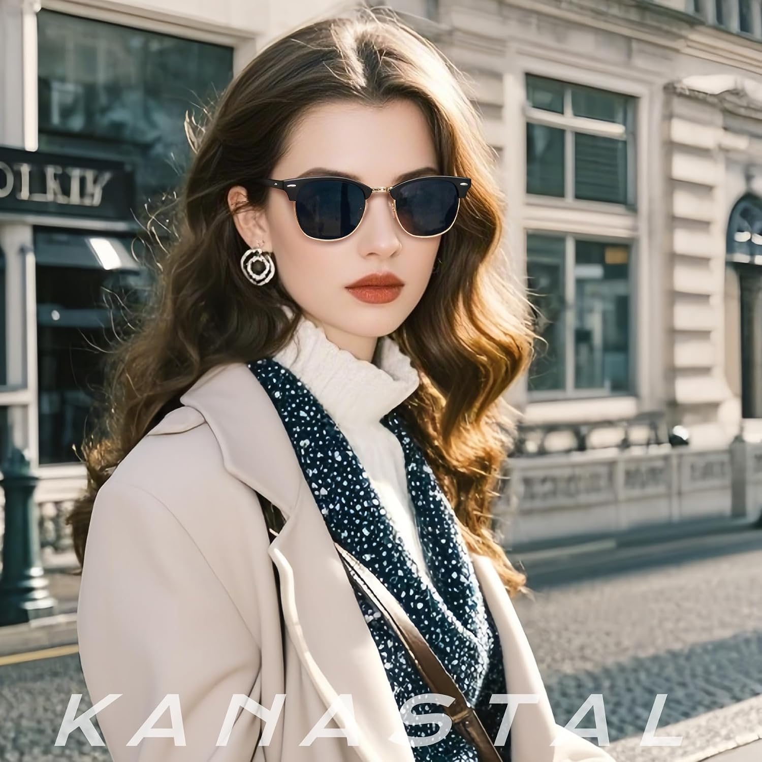 Thumbnail 1 de KANASTAL Lunettes de Soleil Demi-monture Polarisées