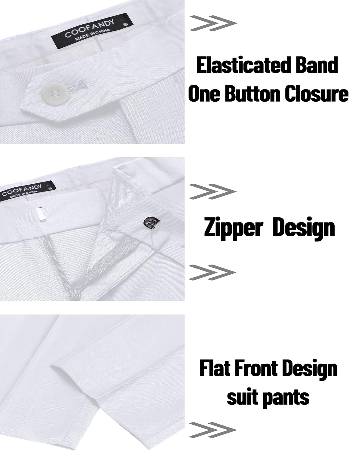 Thumbnail 6 de COOFANDY 2 Piece Classic Fit Suit