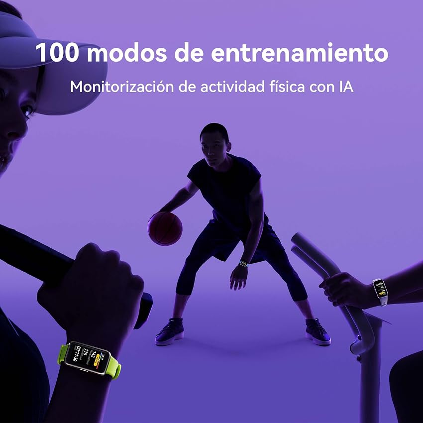 Detalle de HUAWEI Band 10 Monitorización IA, 14 días