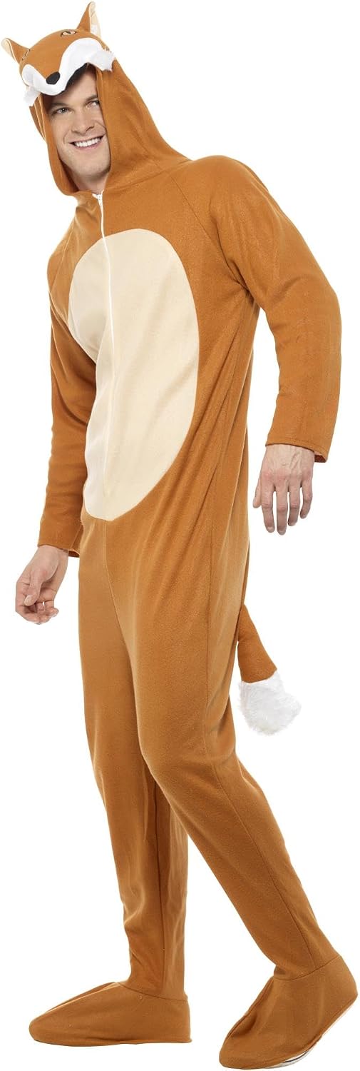 Detalle 2 de Smiffys Fox Costume Brown