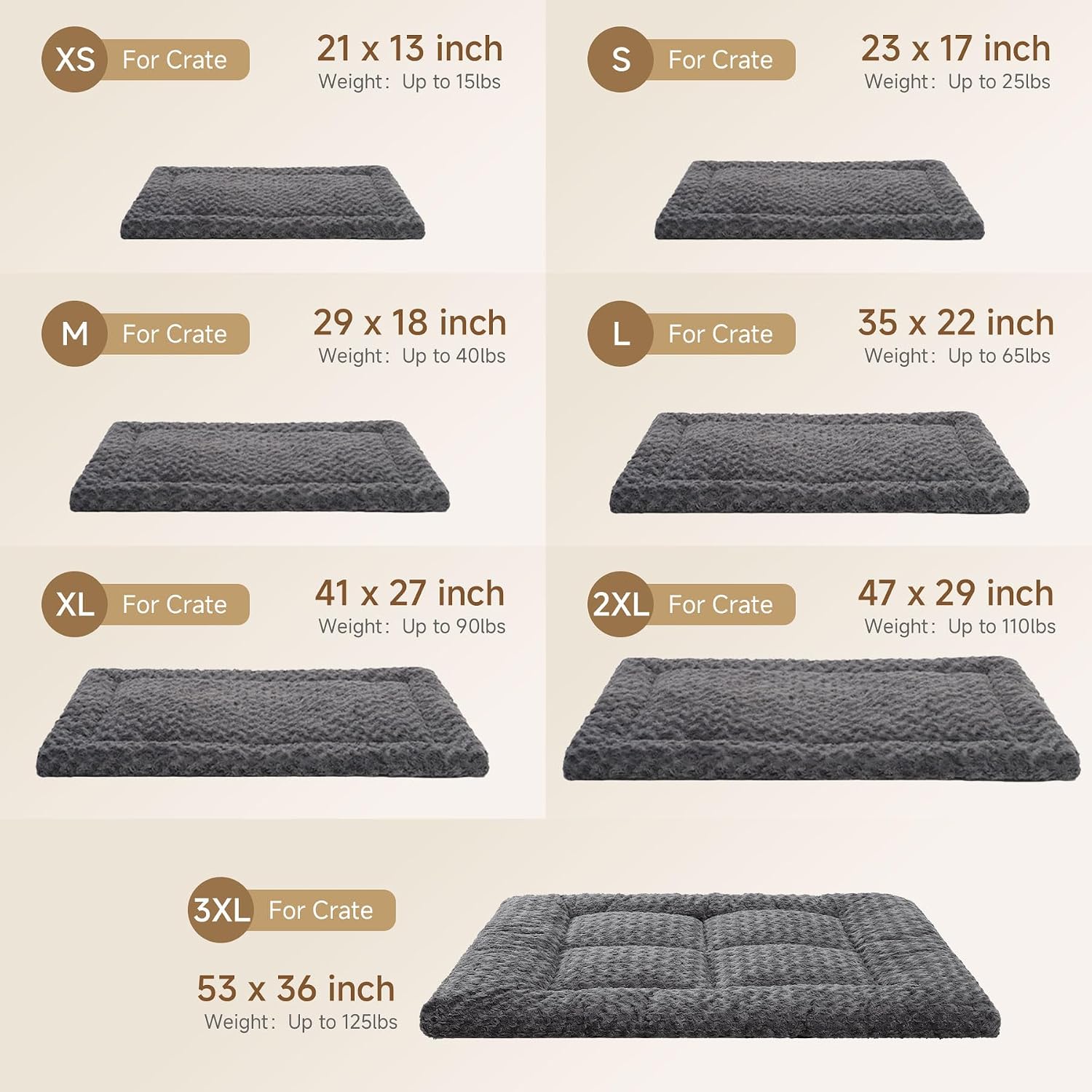 Detalle de Exsnugy Dog Bed Mat 48x30 XXL