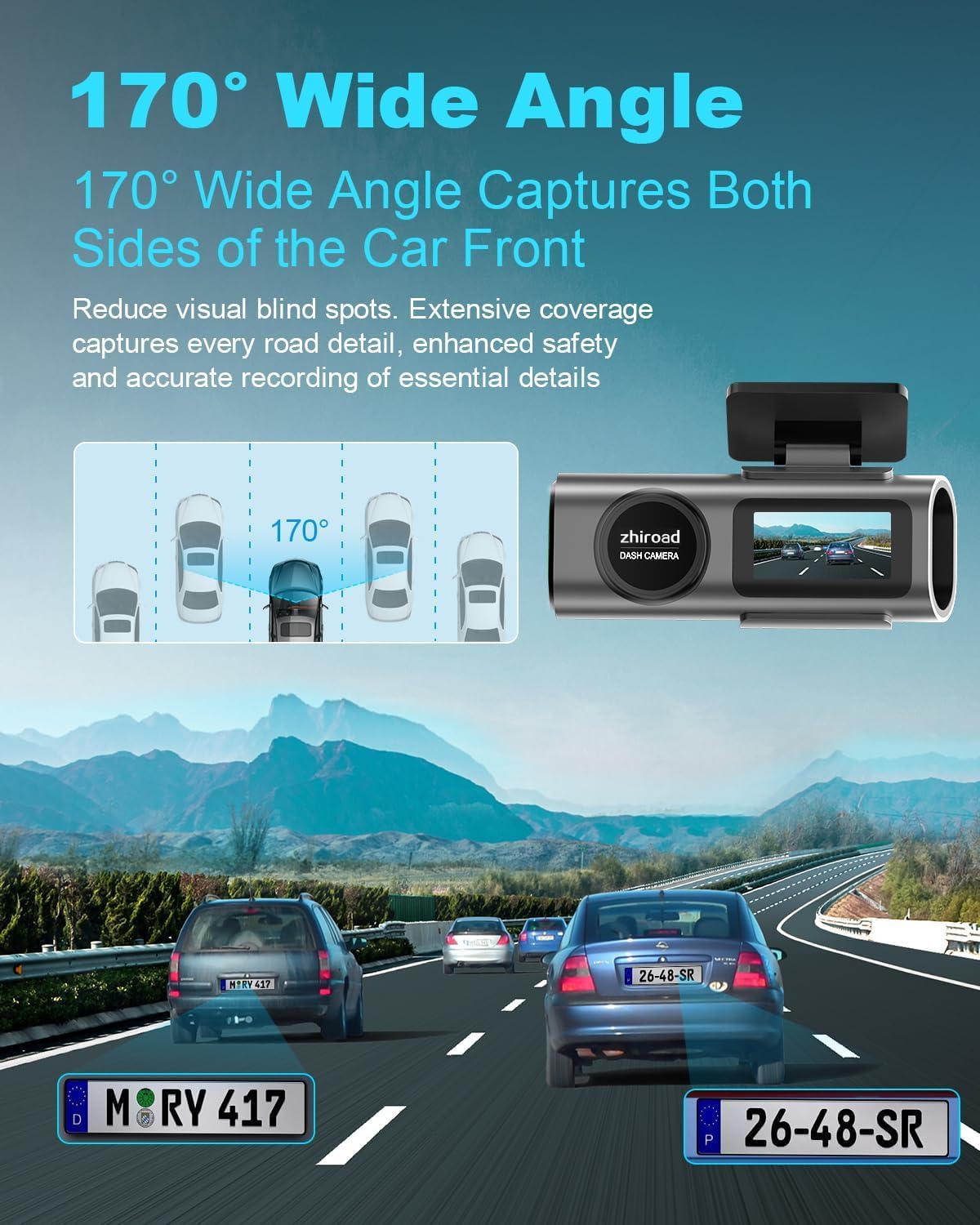 Thumbnail 6 de Zhiroad Q20S Dash Cam 4K 64GB
