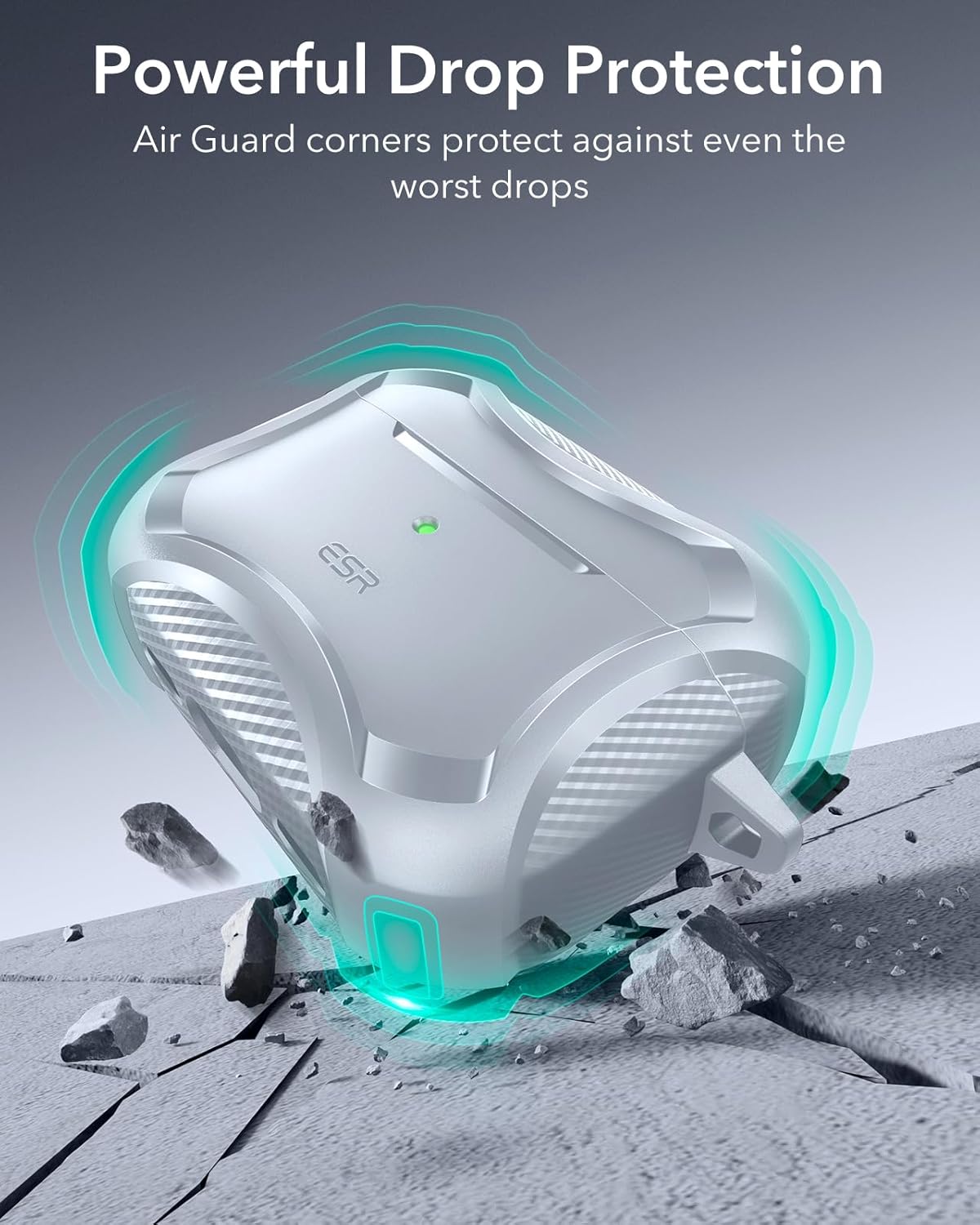 Thumbnail 5 de ESR for AirPods Pro 3 Case (2025) – Cyber Series in Grey