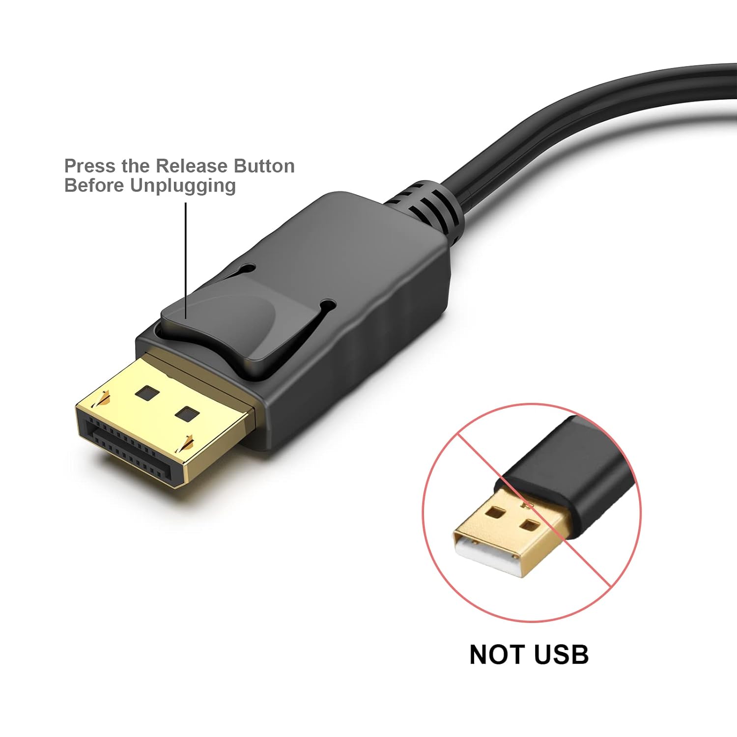 Thumbnail 2 de BENFEI 4K DisplayPort to HDMI Adapter ⚡