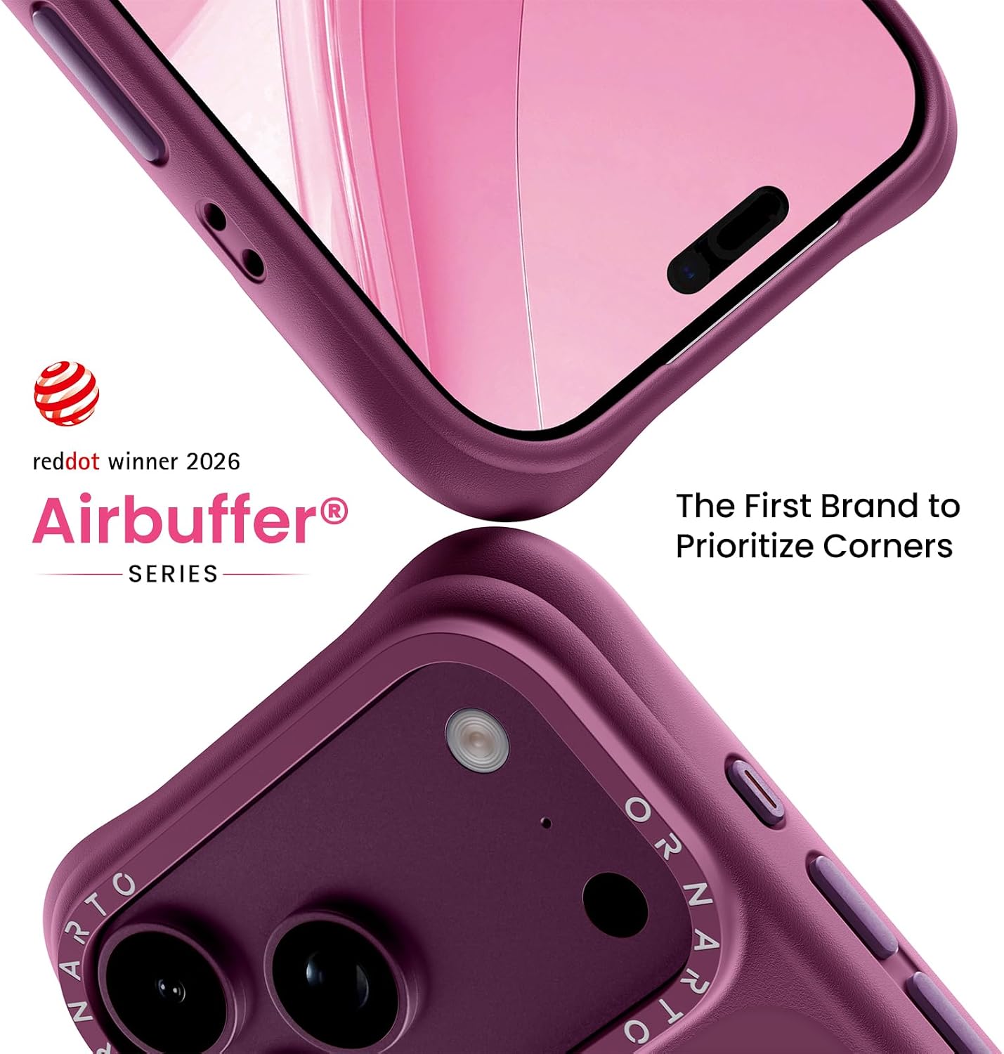 Detalle de ORNARTO iPhone 18 Pro Case