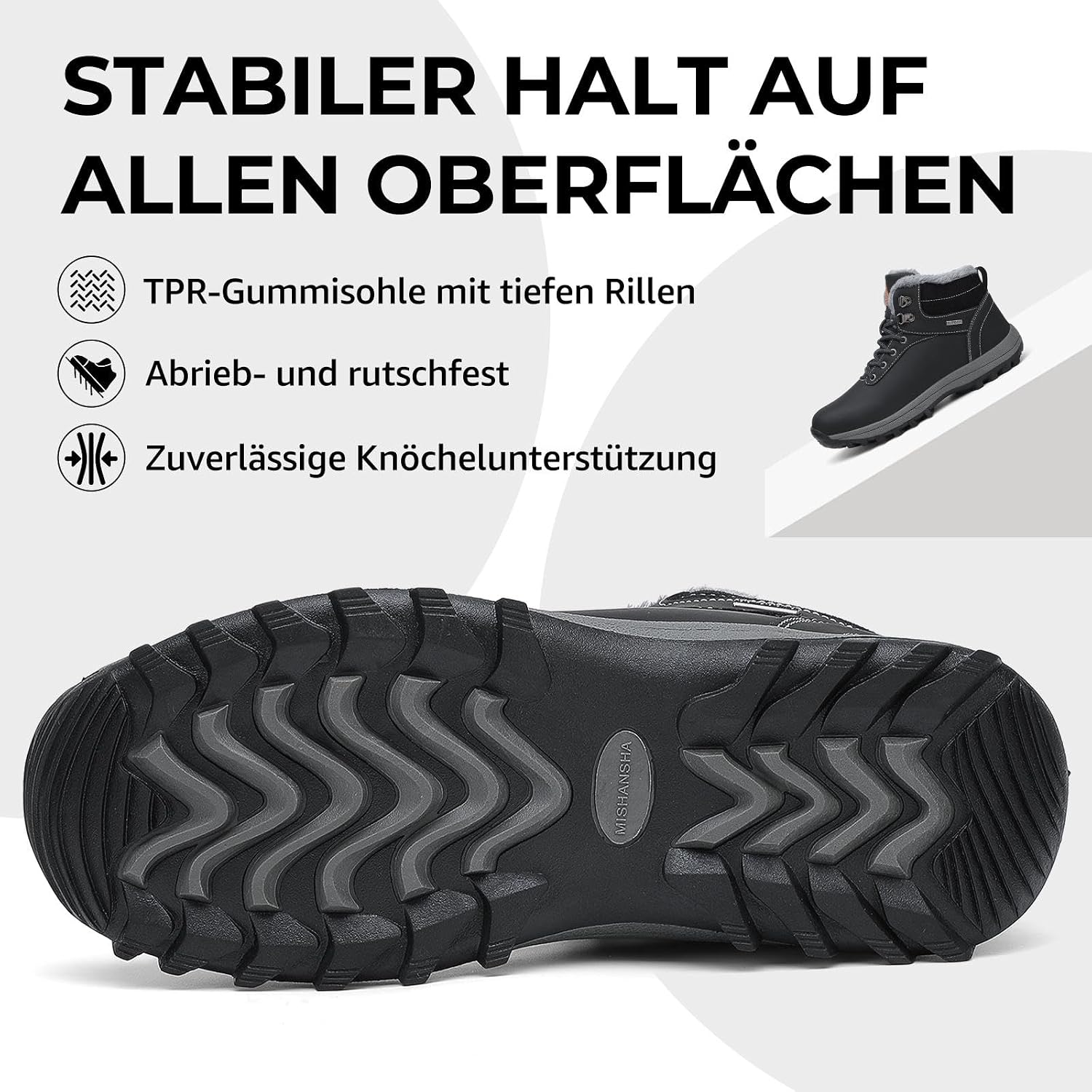 Thumbnail 5 de Mishansha Winterschuhe Unisex Gr.36-48