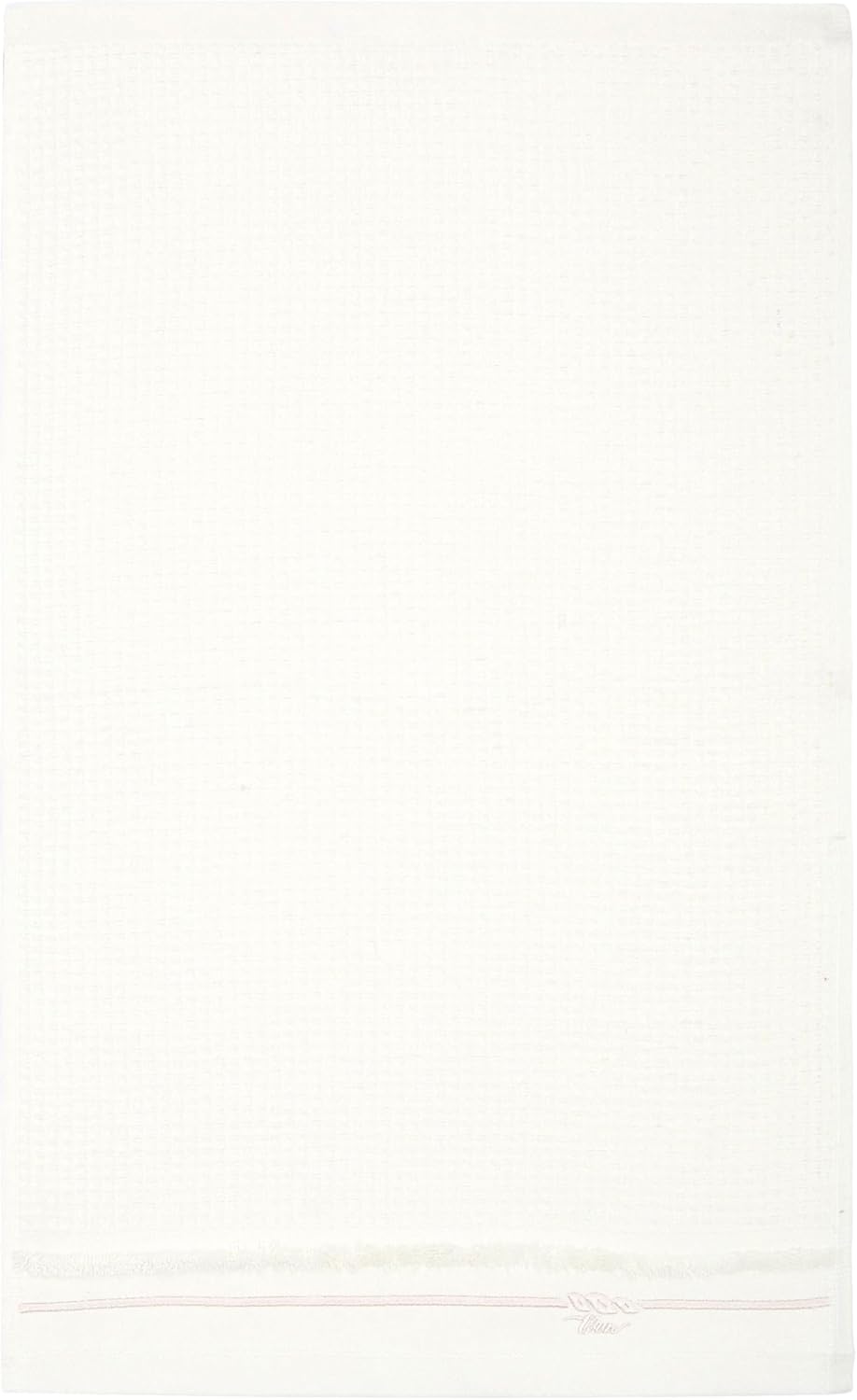 Thumbnail 2 de THUN Set 2 asciugamani crema 100% cotone, Collezione Country Bloom – 40x60 cm e 60x100 cm