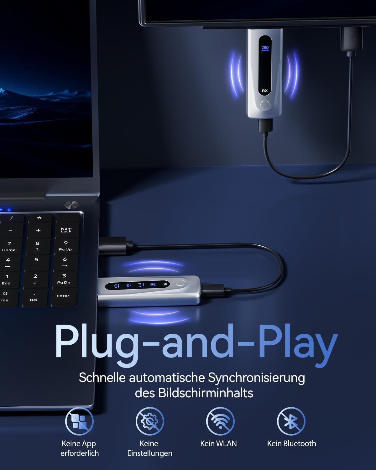 Thumbnail 1 de 2025 HDMI Transmitter 100 m