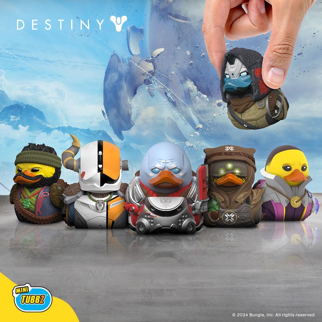 Detalle 2 de TUBBZ Mini: Destiny 2 - Zavala als Cosplay-Gummiente Vinyl-Figur