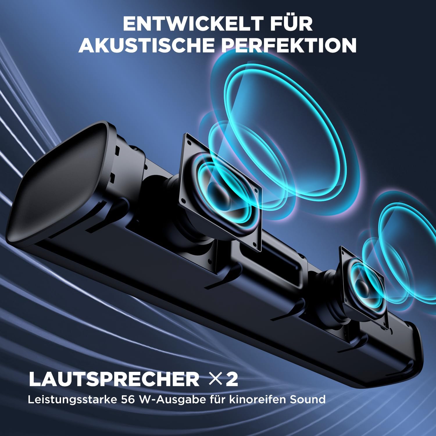 Thumbnail 4 de Soundbar 56W Bluetooth 5.3 für TV