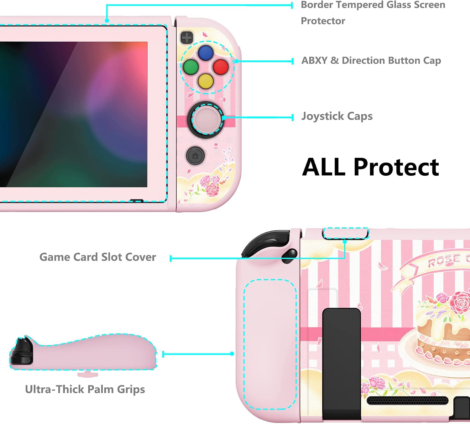 Thumbnail 4 de PlayVital ZealProtect Schutzhülle für Switch