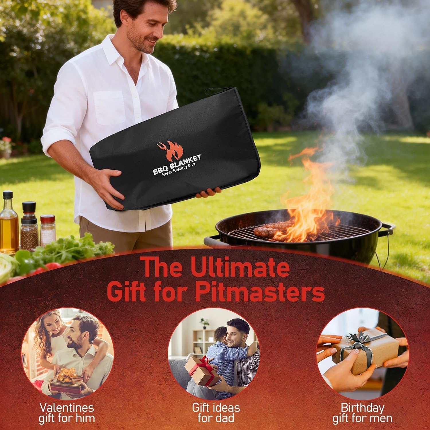 Thumbnail 6 de BANGIE BBQ001-19 Meat Resting Bag, 5-Layer Insulation, Oxford Cloth