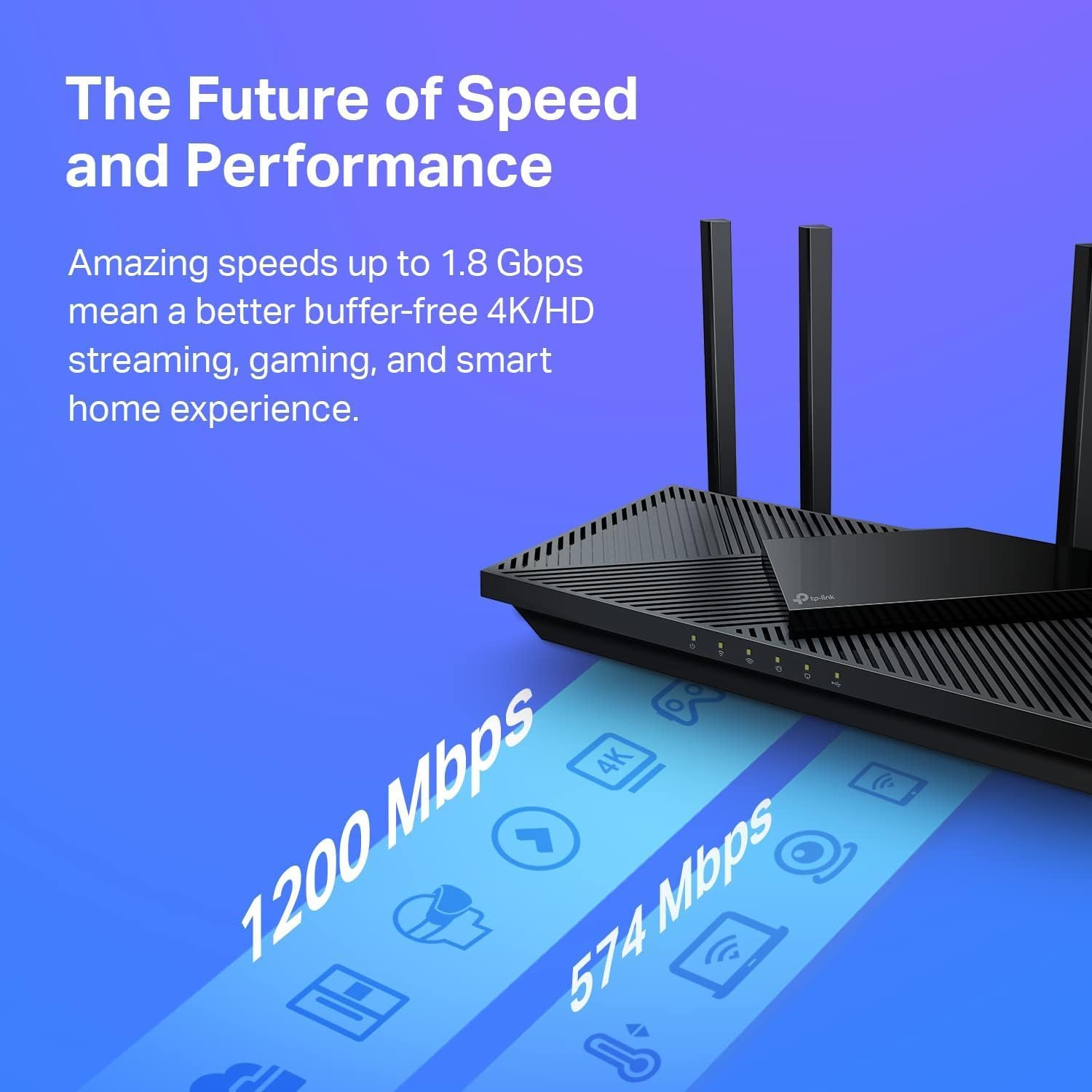 Detalle de TP-Link Archer AX21 AX1800 WiFi 6 Router