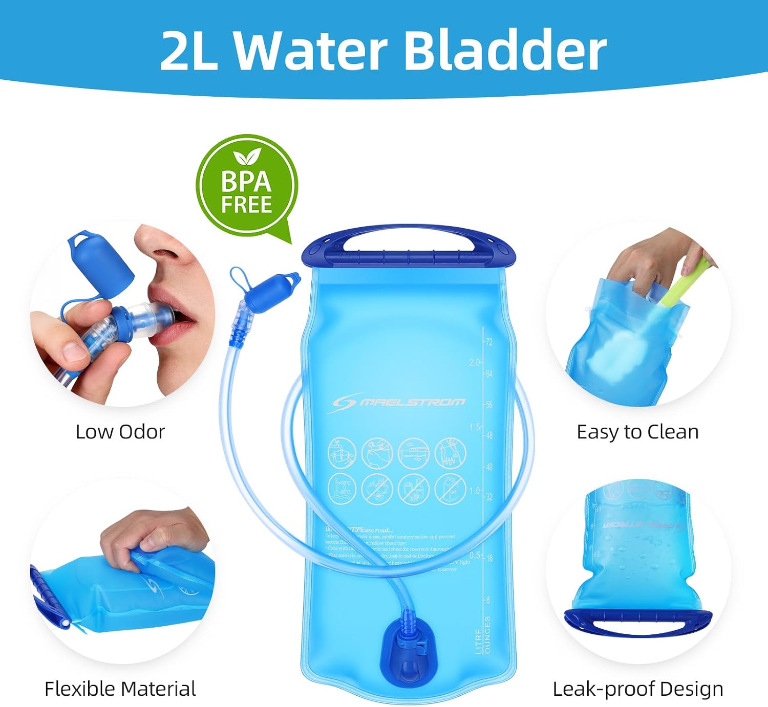 Detalle 2 de Maelstrom Hydration Backpack with 2L Bladder