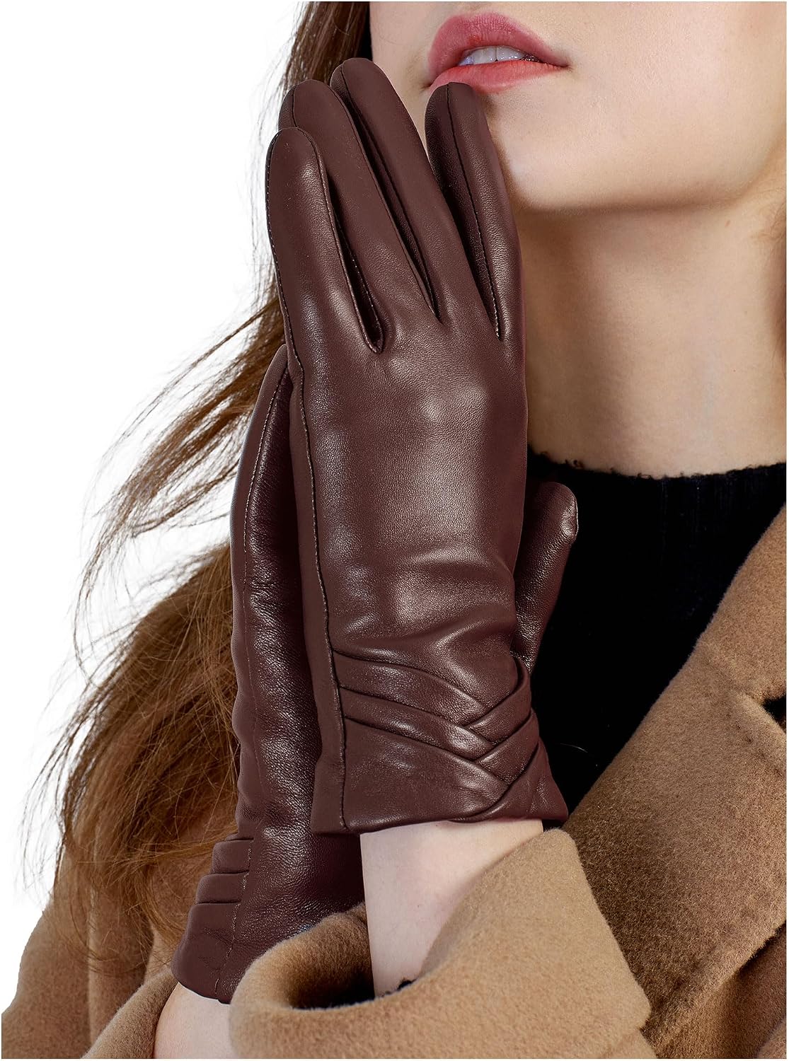 Detalle 2 de GSG SINCE 1998 Women’s Touchscreen Leather Gloves