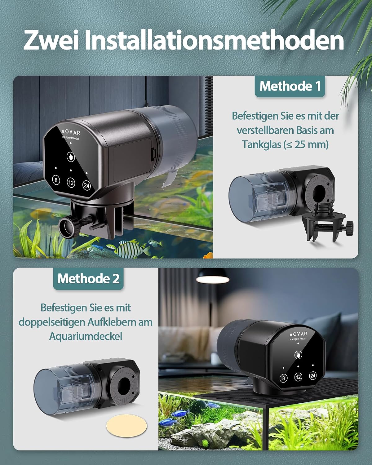 Thumbnail 5 de Futterautomat 200 ml für Aquarium 🐟