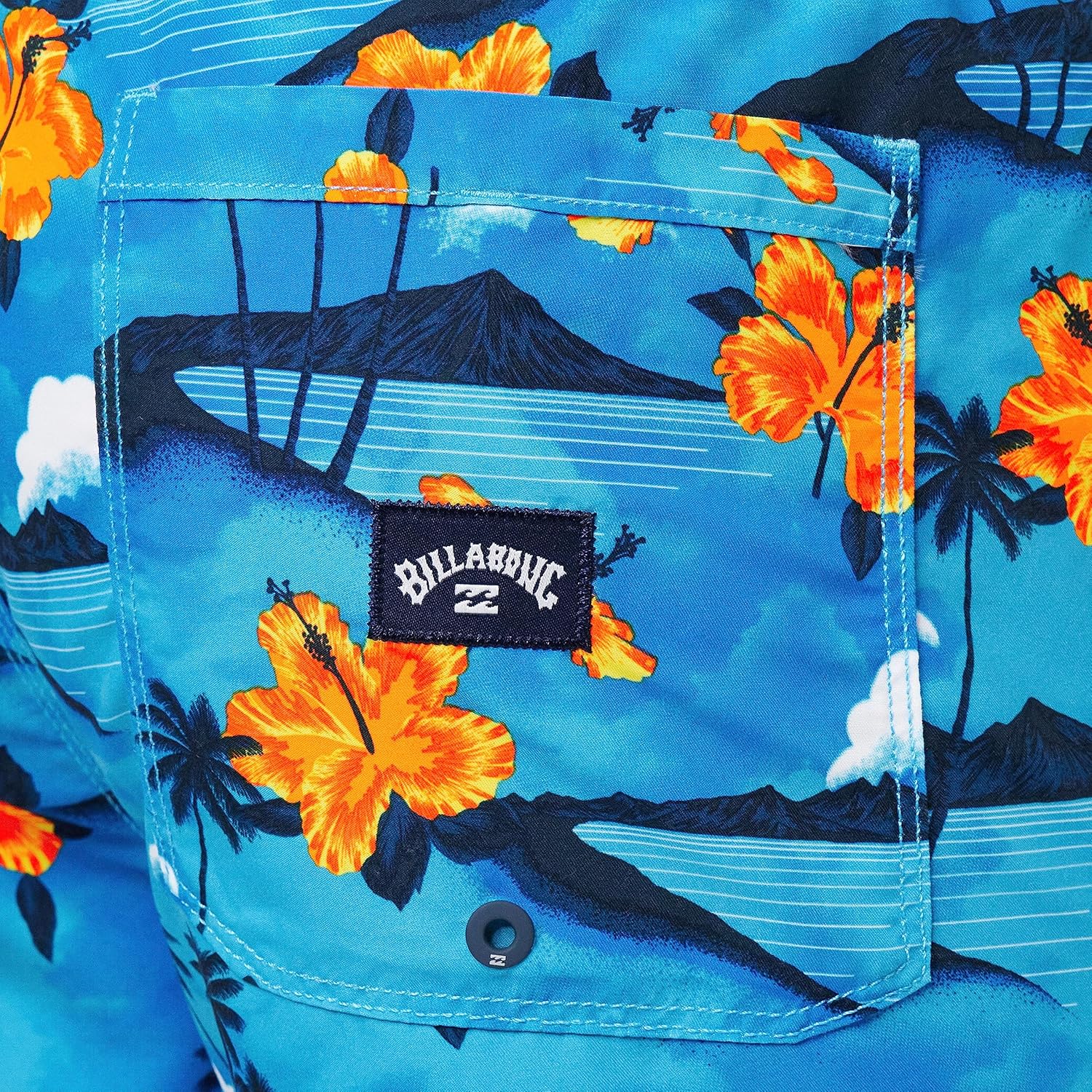 Detalle 2 de Billabong Island 16" Boardshort da Uomo – stile e praticità per l’estate