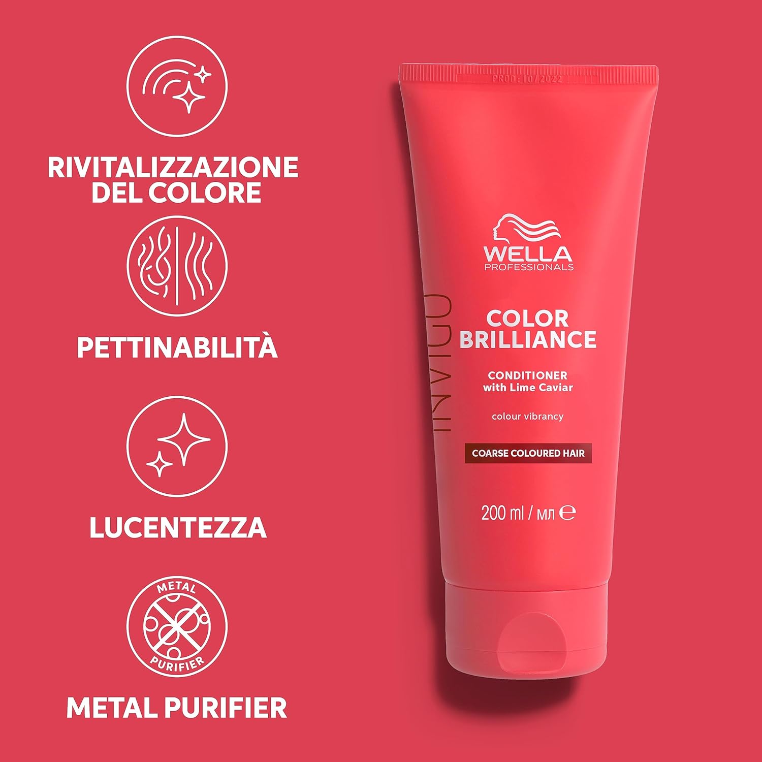 Thumbnail 1 de Wella Professionals Invigo Color Brilliance Balsamo per capelli spessi 250 ml: protezione del colore e luminosità