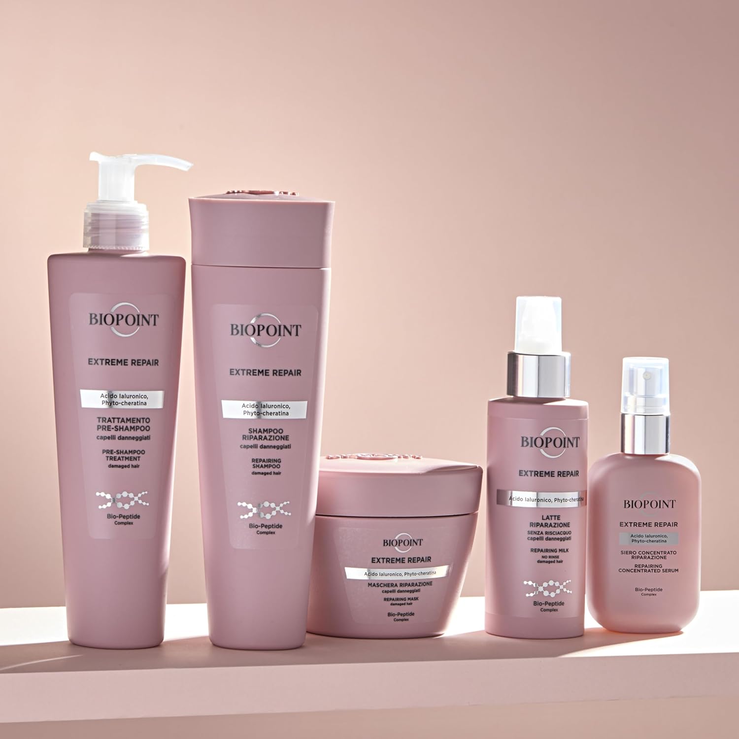 Thumbnail 1 de Biopoint Extreme Repair Fluido Capelli Super Ricostruttore Pre-Shampoo (200 ml) per capelli secchi e danneggiati