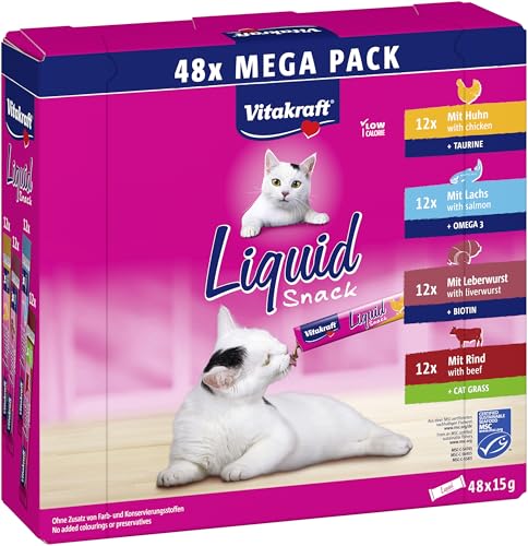 Vitakraft Liquid Snack para gatos