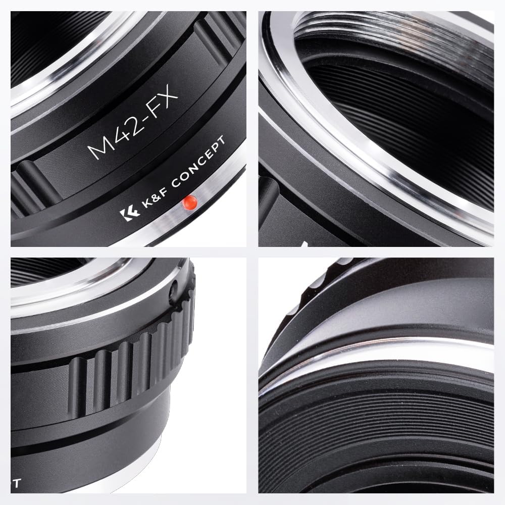 Thumbnail 6 de K&F Concept M42 to Fuji X Adapter: Manual Lens Mount for Fuji X-Series Cameras
