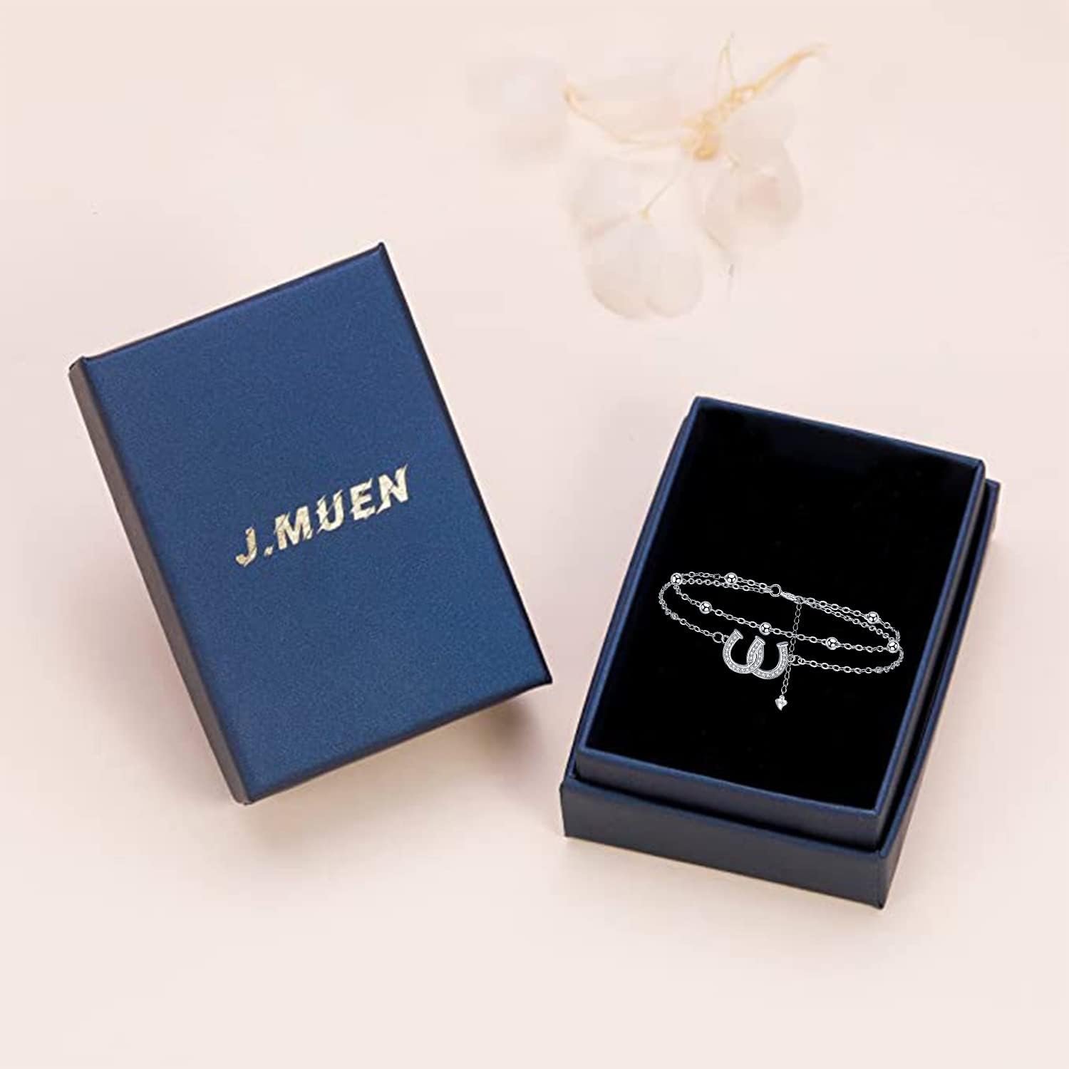 Thumbnail 6 de J.MUEN Damen Armband Silber 925 – Vielseitiges Schmuckstück für Mama, Ehefrau oder Freundin