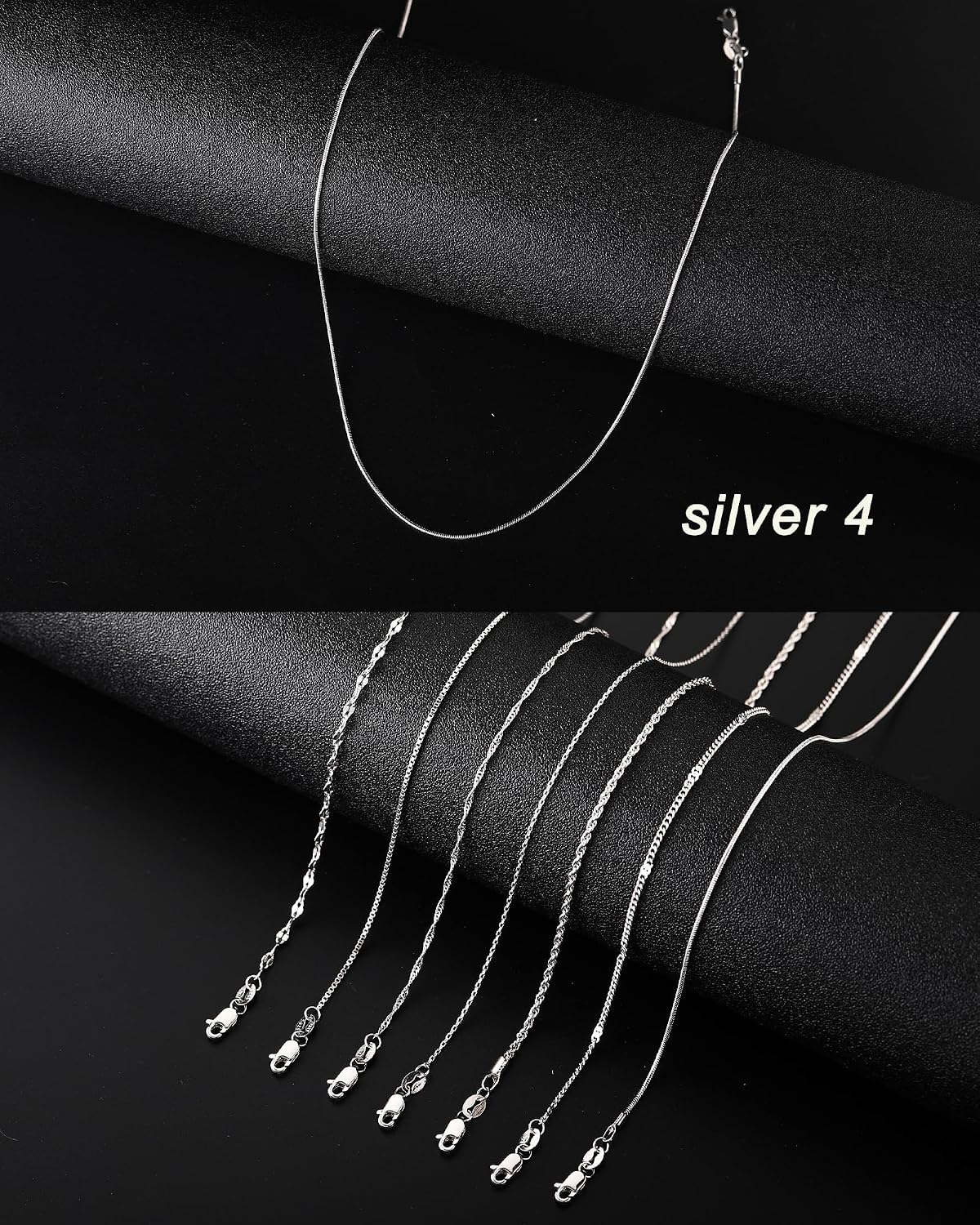 Detalle 2 de FUNEIA Necklace, 925 Sterling Silver