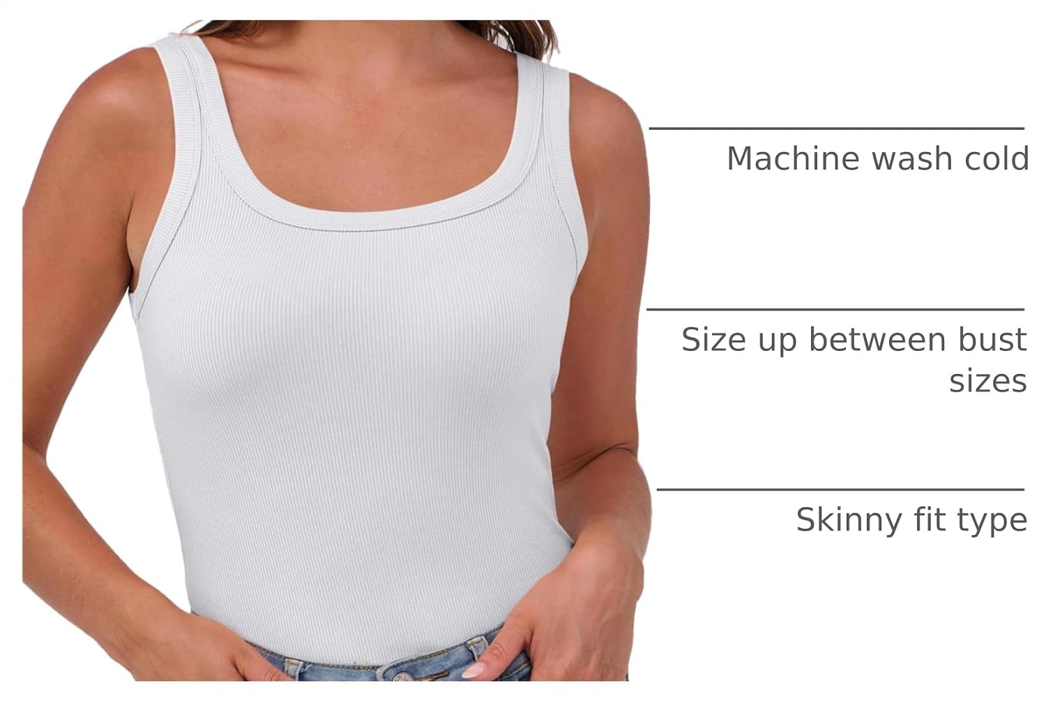 Detalle 2 de ANRABESS Tank Top 2026