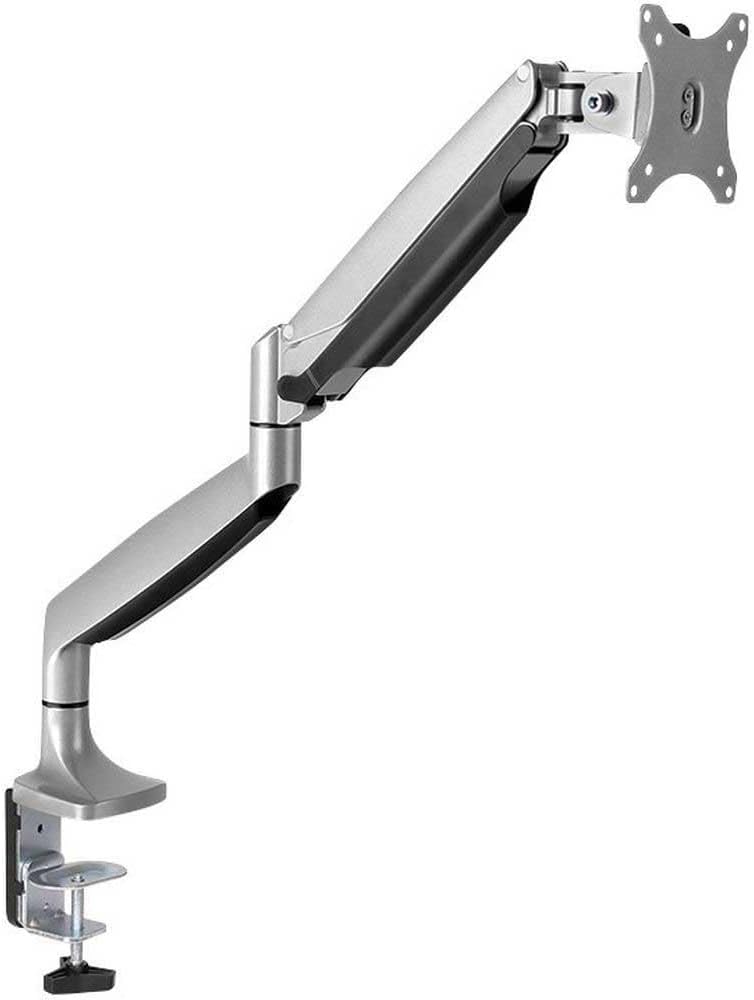 Detalle de LogiLink BP0042 – aluminiowy uchwyt do monitora 13–32″ ze sprężyną gazową