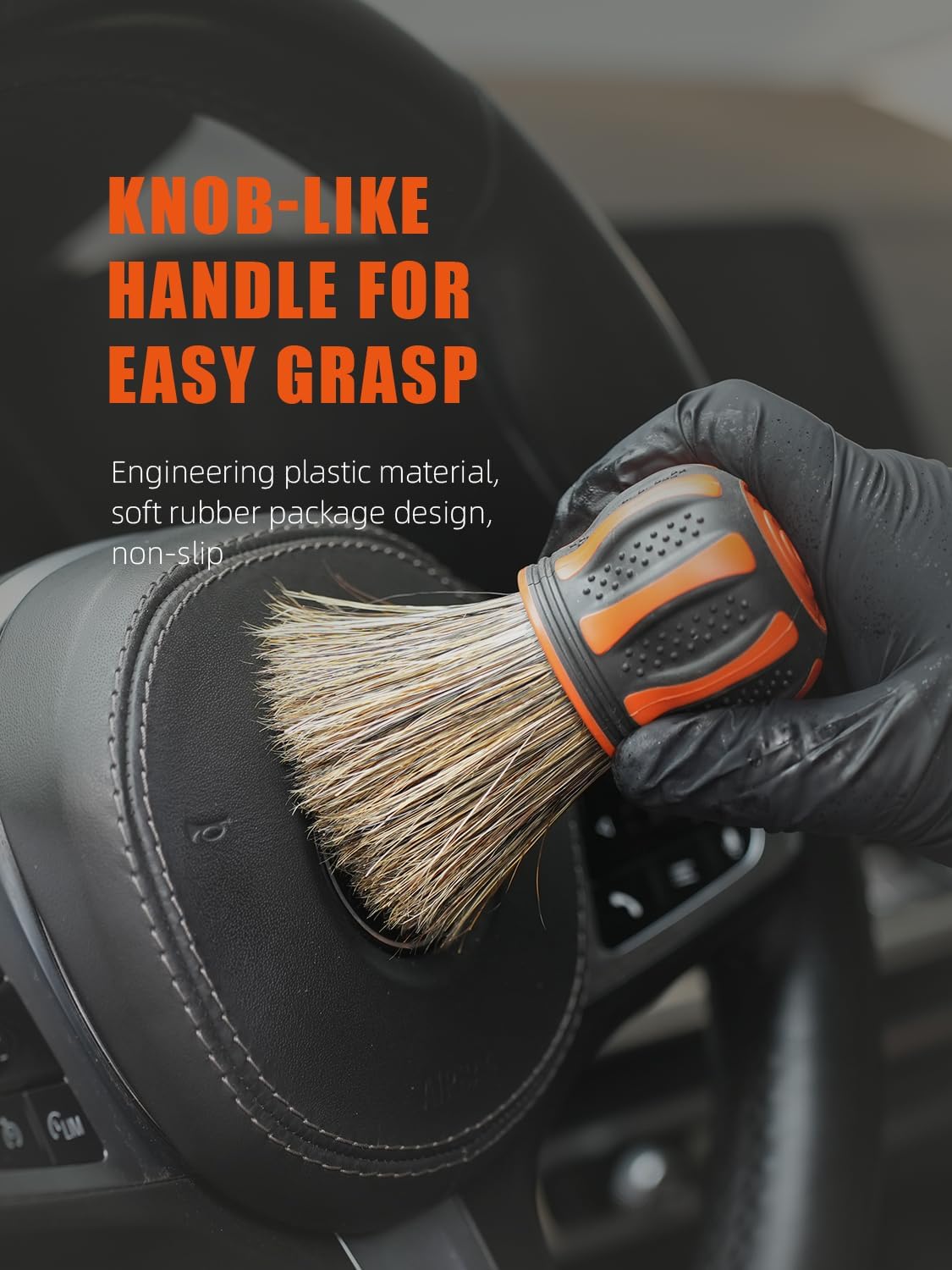 Detalle de SPTA Car Detailing Brush Set, 2-Piece