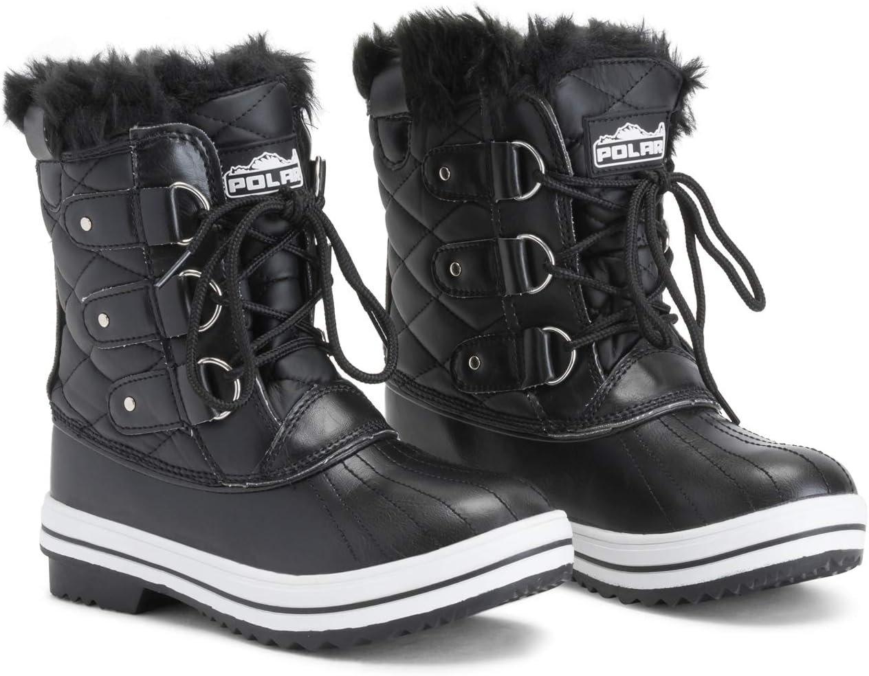 Thumbnail 6 de Polar Bottes hiver matelassées canard, fourrure