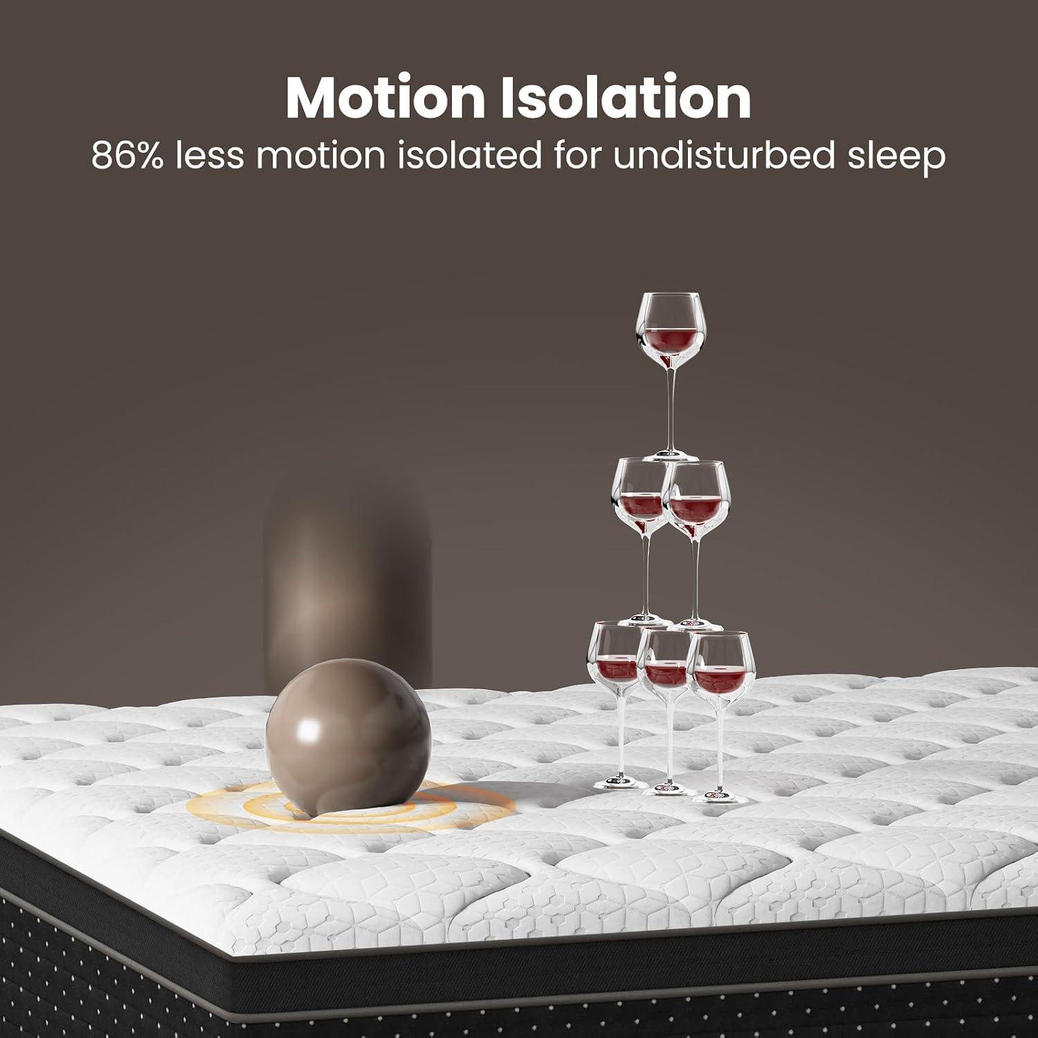 Thumbnail 4 de UniPon Hybrid Mattress 12-Inch
