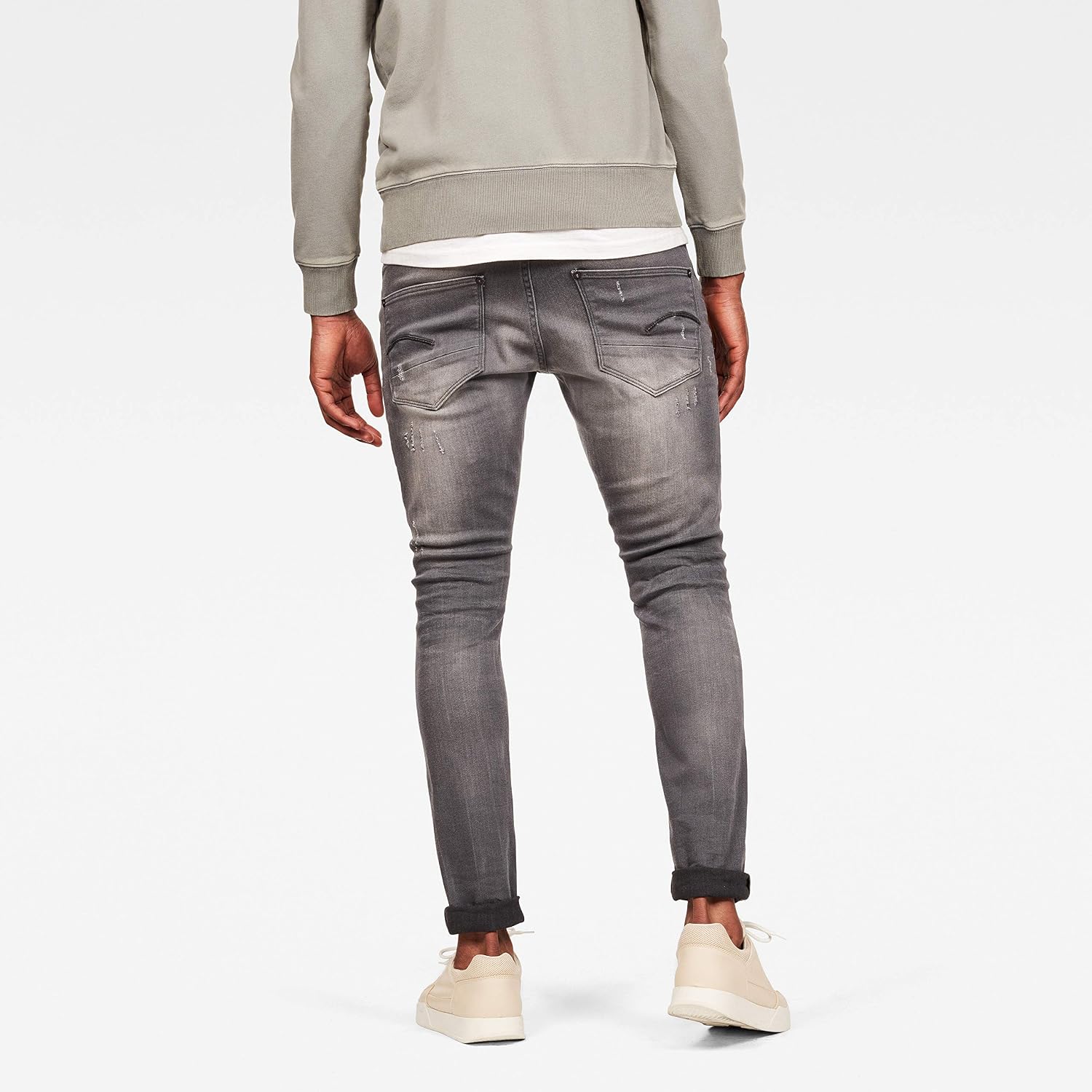 Detalle 2 de G-STAR Revend Skinny 33W/32L vaqueros gris