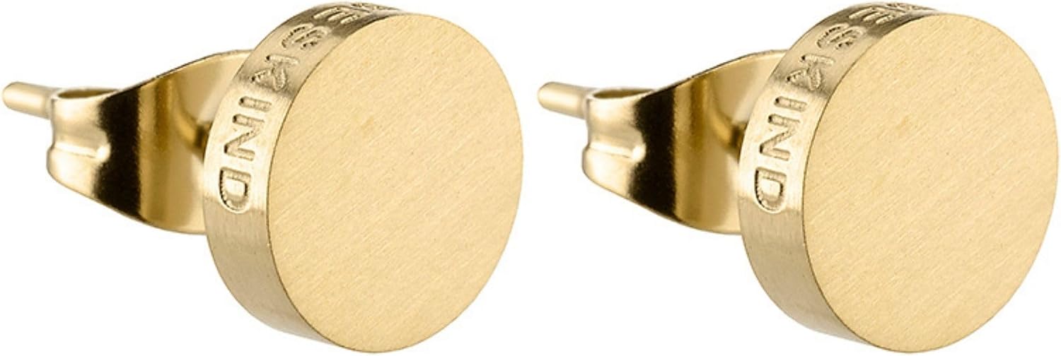 Thumbnail 6 de LIEBESKIND BERLIN Damen Ohrstecker Basic – Edelstahl, poliert & mattiert, 0,5 cm