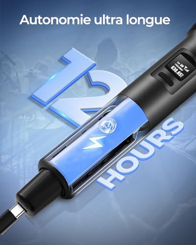 Detalle 2 de ALPOWL : système de microphones sans fil 2,4 GHz pour karaoké et prises de parole