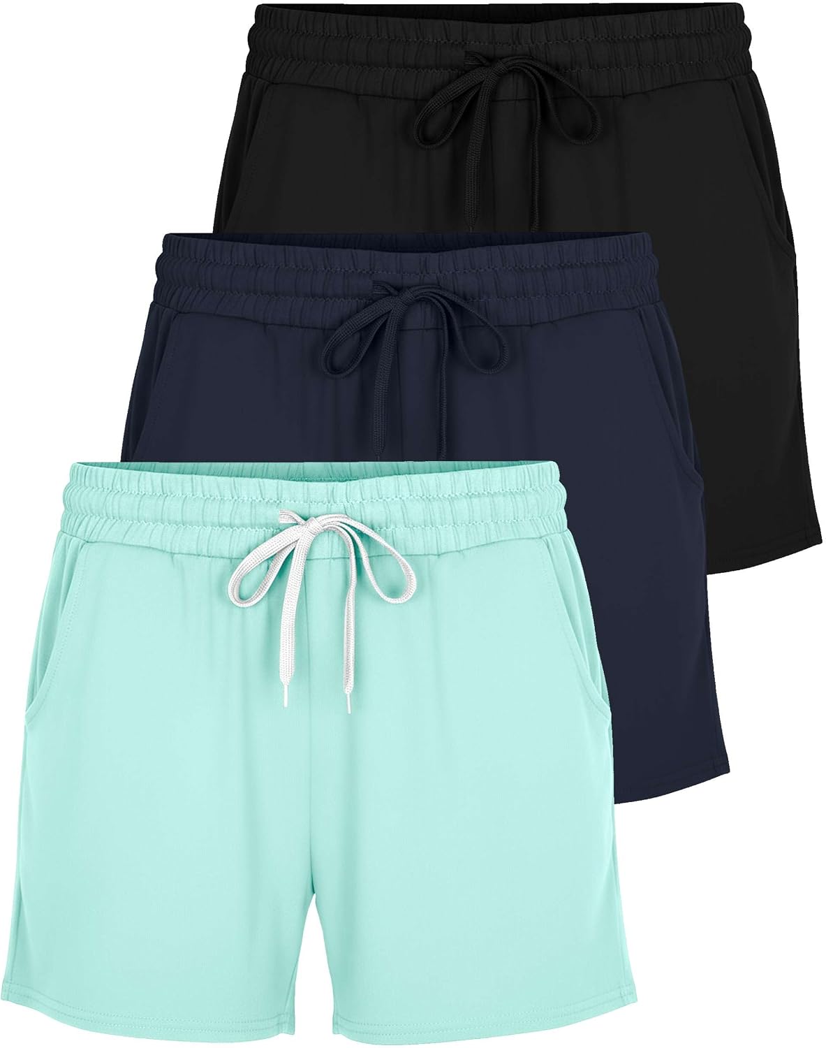 Detalle de Women's Lounge Shorts, 3-Pack