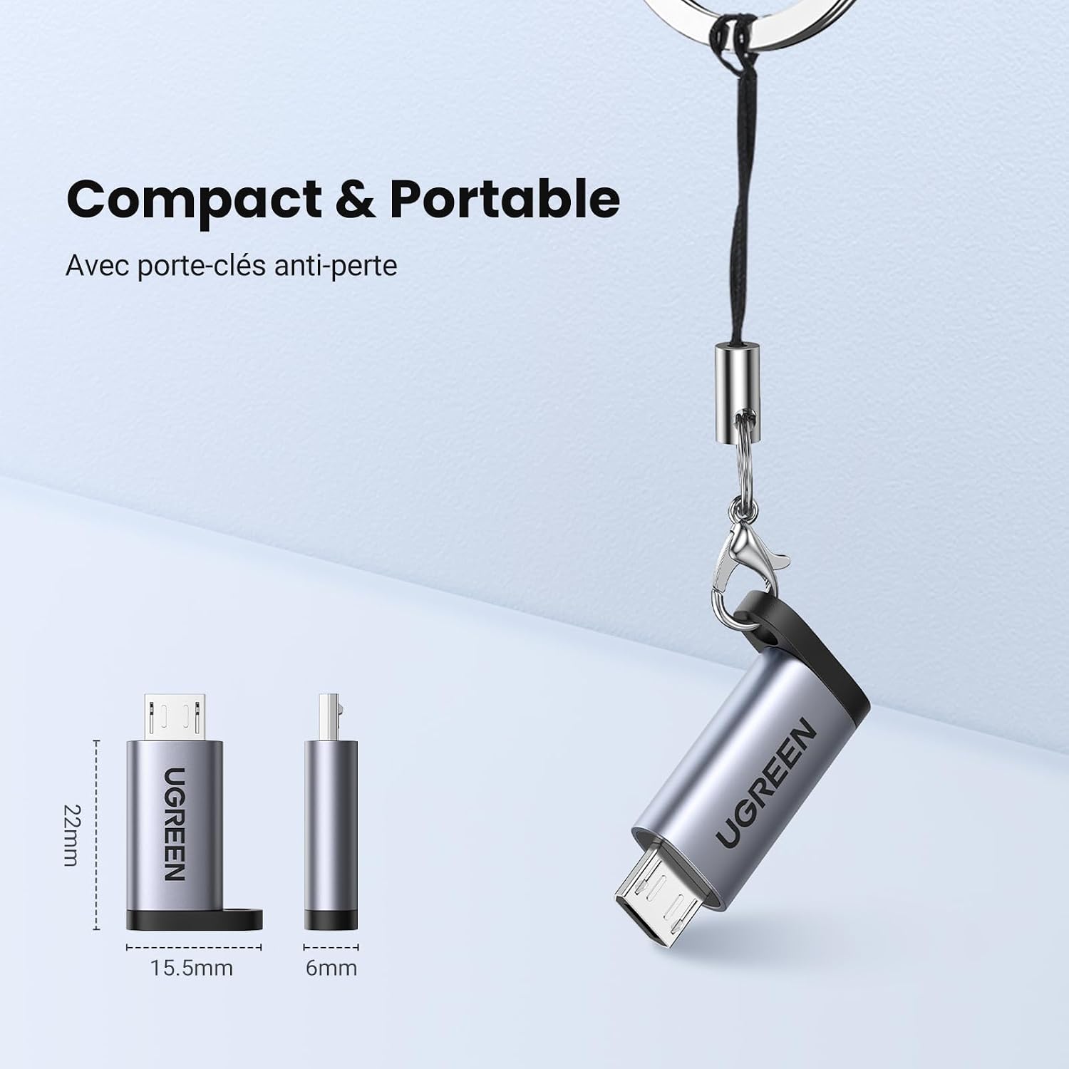 Thumbnail 6 de UGREEN Adaptateur Type-C vers Micro USB 2
