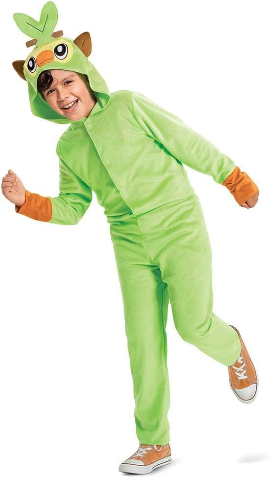 Detalle 2 de Disguise Grookey Pokémon-kostuum voor kinderen met capuchon en oren
